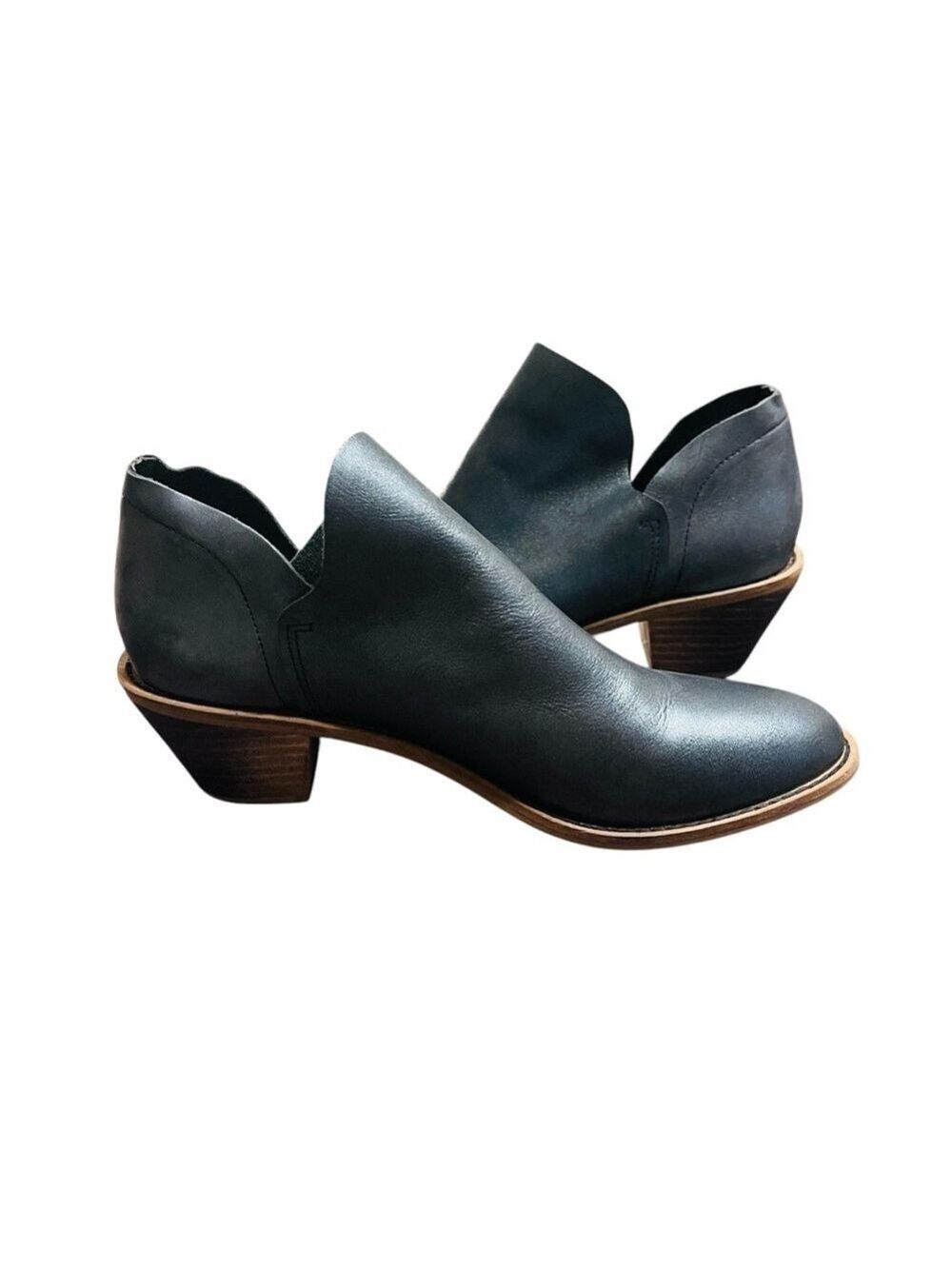 Kelsi Dagger Leather Booties - Picture 3 of 4